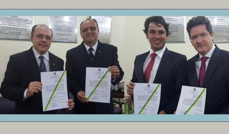 Juiz Breno Wanderley César Segundo é empossado diretor da Escola Judiciária Eleitoral da Paraíba