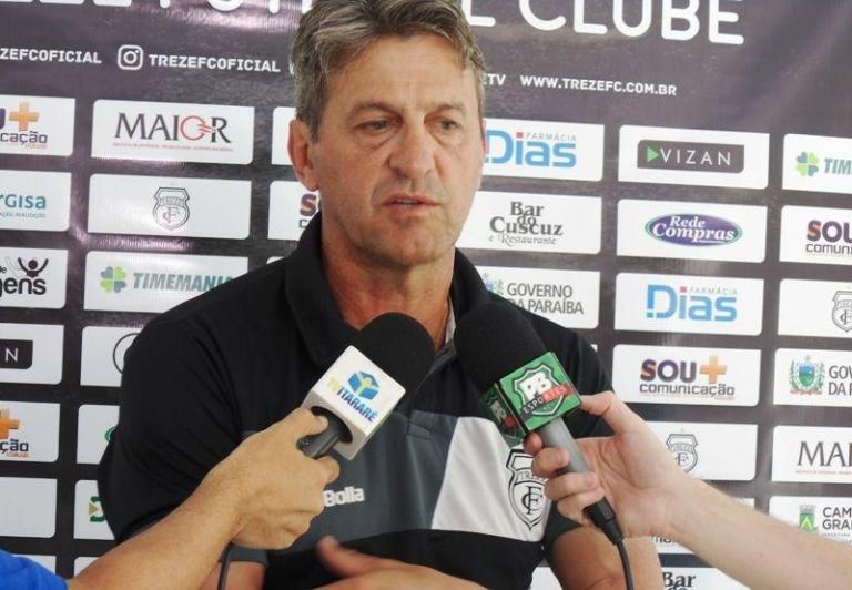 Leocir Dall’Astra não é mais técnico do Treze