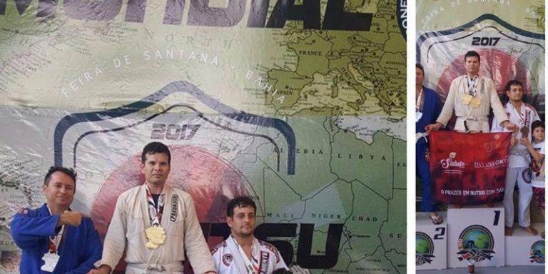 Patoense Humberto Firmino é bi-campeão mundial de Jiu-jitsu