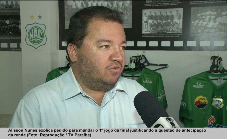 Entenda por que o Naça de Patos escolheu fazer o segundo jogo da final fora de casa