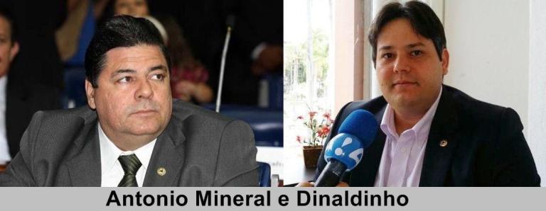 Demora de Dinaldinho em definir candidato do grupo para deputado pode beneficiar Antônio Mineral