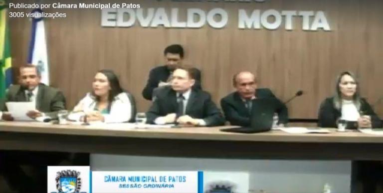 10 X 6: Câmara Municipal de Patos mantém Veto do Prefeito Dinaldinho a revogação do Código Tributário