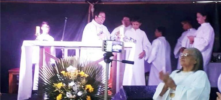 Pe. Fabrício preside missa de encerramento da Festa do Padroeiro de São José de Espinharas