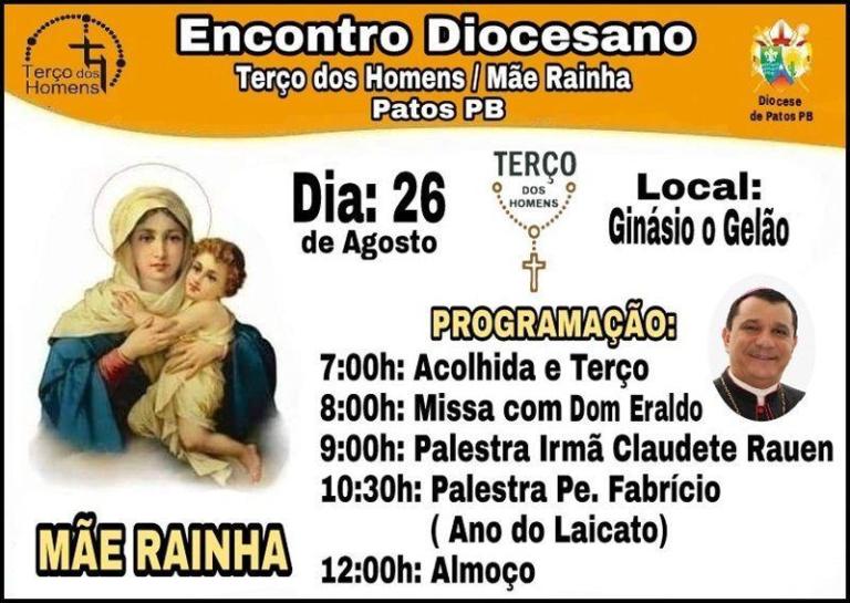 Encontro Diocesano Terço dos Homens e Mãe Rainha