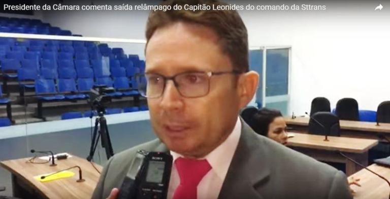 Sales Júnior diz que carro atrasado não seria motivo para deixar comando da STTRANS