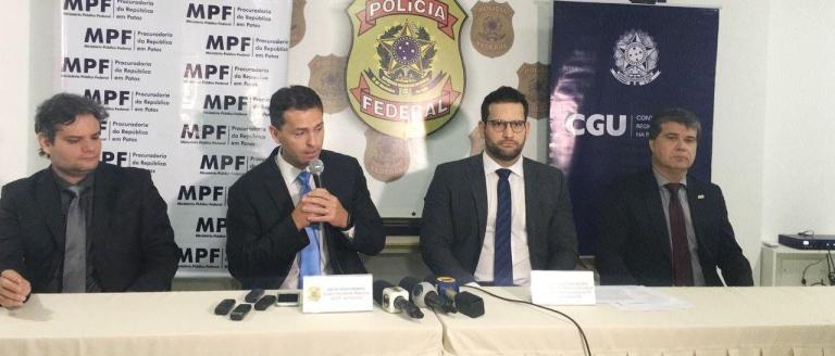 Em Coletiva, Procurador da República em Patos traz nomes dos presos, e detalhes das Prisões ocorridas. VEJA OS NOMES