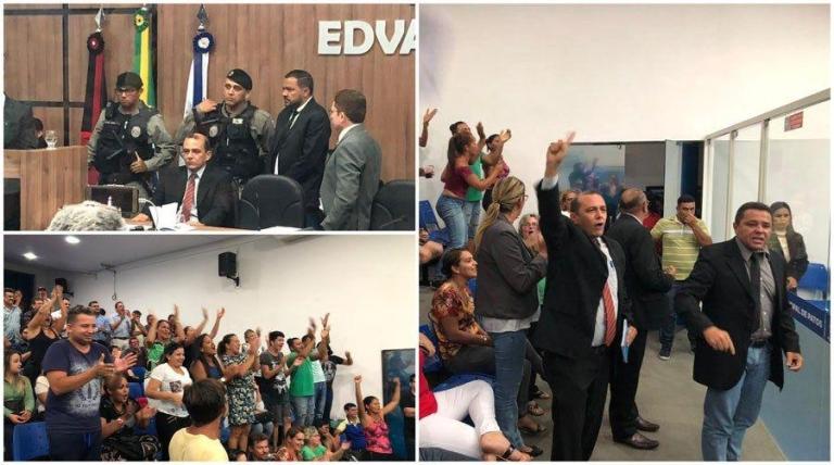Em sessão tumultuada, Câmara de Patos acata denúncia e Dinaldinho e Bonifácio serão investigados
