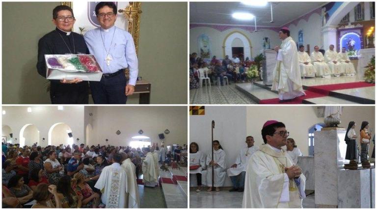 Dom Paulo Jackson celebra jubileu de prata em São José de Espinharas e Patos