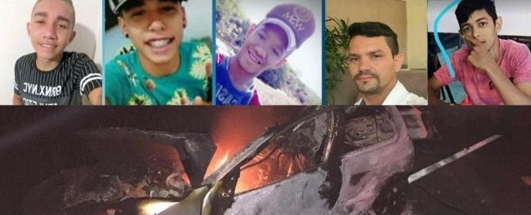 Sai Laudo: O que causou o acidente que deixou 5 mortos em Catingueira. PRF explica. Veja