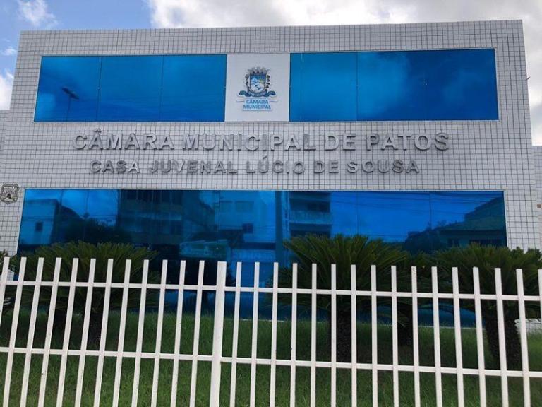Câmara Municipal de Patos realiza sessão para dá posse a prefeito interino nesta sexta, 05