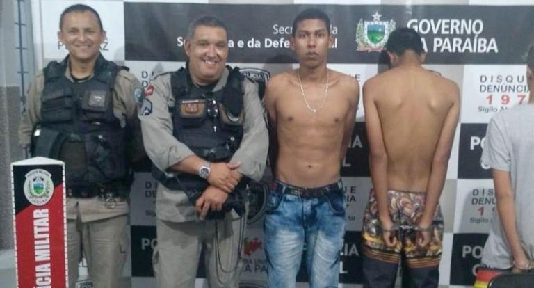 Policia Militar responde rapidamente e prende acusados de tentativa de homicídio em Patos
