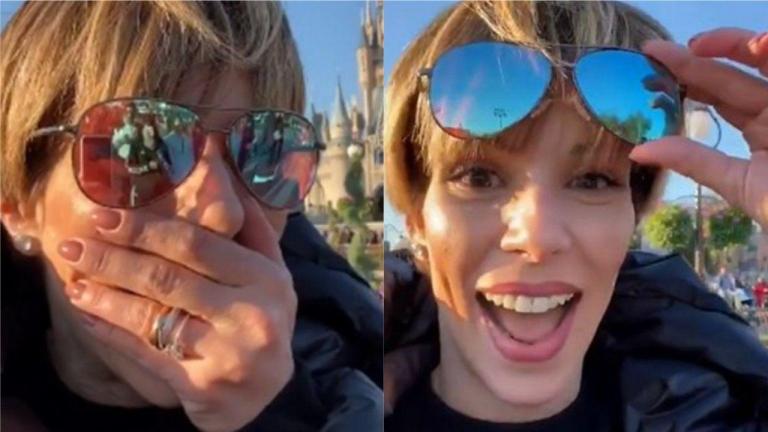Ana Furtado usa óculos para corrigir daltonismo e se emociona