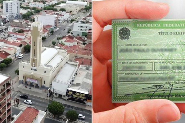 Sete municípios da Região Metropolitana de Patos tem mais eleitores que habitantes