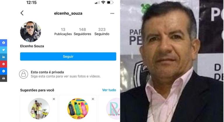 Em Patos: Criminosos criam perfil falso de delegado, mas Instagram recebe denúncias e desativa de imediato