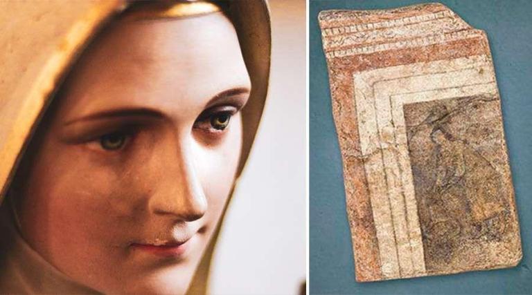 Esta é a imagem mais antiga de Nossa Senhora?