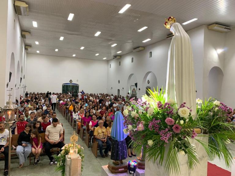 Paróquia de Fátima convida para programação deste dia 13 de maio, em Patos