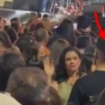 Mãe emociona ao ser flagrada traduzindo show em libras para o filho com deficiência auditiva em Santana dos Garrotes
